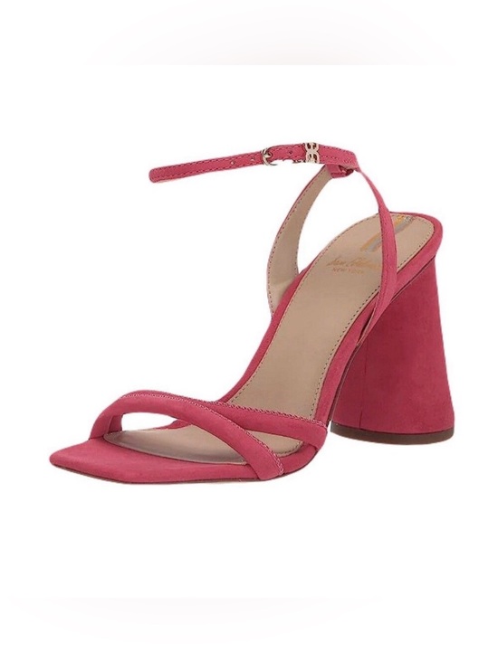 Sam Edelman Shoes - NEW Sam Edelman Kia Womens Size 9.5 Ultra Fuchsia Block Heel Leather Sandal
